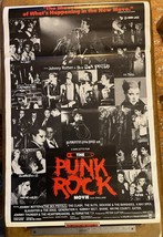 THE PUNK ROCK MOVIE - from England A Don Letts Film 1978 Movie Poster Un... - £467.87 GBP