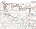 Bruneau Quadrangle, Idaho 1947 Topo Map USGS 15 Minute Topographic - £17.57 GBP