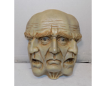 Toscano Faces Of A Nightmare Gothic Wall Sculpture Old Man - £38.73 GBP