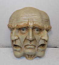 Toscano Faces Of A Nightmare Gothic Wall Sculpture Old Man - $912.98 MXN