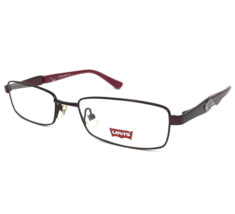 Levi&#39;s Eyeglasses Frames LS2524 A008 Purple Rectangular Full Rim 53-18-135 - £38.93 GBP