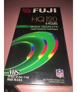 Nuova Cassetta VHS Fujifilm Fuji Film HQ120 HQ T-120 6 Ore Alta Qualità ... - $8.80