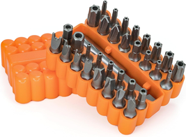 Mutt Tools 33Pc Security Bit Set – Torx, Hex, Spanner, Triwing &amp; More - $396.04 MXN