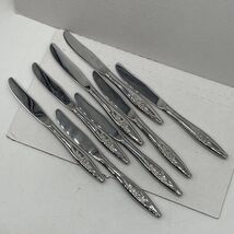 Oneida Community Lasting Rose Modern Hollow Dinner Knife Stainless 8.5" ... - $6.45