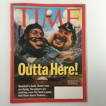 Time Magazine July 27 1998 Ken Giffrey Jr. and Mark McGwire Outta Here - £7.44 GBP