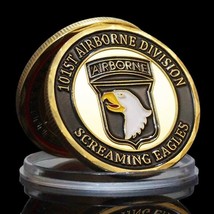 101st Airborne Division Screaming Eagles Military Veteran Challenge Coin - £7.72 GBP