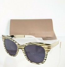 Brand New Authentic MaxMara Sunglasses Max Mara MM TEXTILE ZY5IR 53mm Frame - $64.34