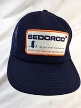 Sedorco  Seattle Door Company Vintage Made in USA Snapback Adult Cap Hat - £14.88 GBP