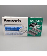 Panasonic KX-FA136 Original Ink Film Replacement Fax Toner 2 Rolls - $542.67 MXN