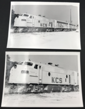 2 Diff Kansas City Southern Railway Railroad KCS #4061 F9AM Electromotive Photos - £11.88 GBP