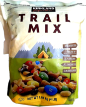 Kirkland Signature Trail Mix 4 Lb (1.81 Kg) EXP 09/2026 - $25.84