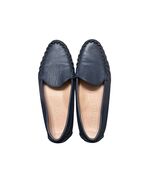 Cole Haan Womens Sz 8.5 Driving Loafer Blue Leather Moccasin - $23.00
