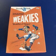 2010 Topps Wacky Packages Mini Cereal Box Series 7 Parody Weakies - $10.80
