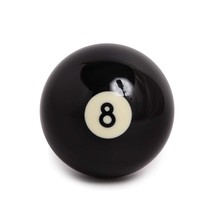 Premier Pool Cue Replacement Ball 2 1/4&quot; - Choose Your Ball Number (#8) - £23.52 GBP