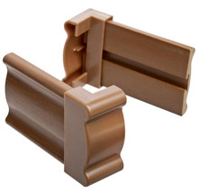 Levolor Faux Wood Returns, Pecan, 1 Set - €6,08 EUR