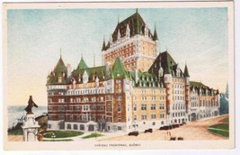 Postcard Chateau Frontenac Quebec City  - £1.54 GBP