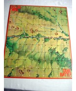 1975 Tank Battle 19 1/2&quot;x 21&quot;x1&quot; Gameboard Milton Bradley - €8,60 EUR