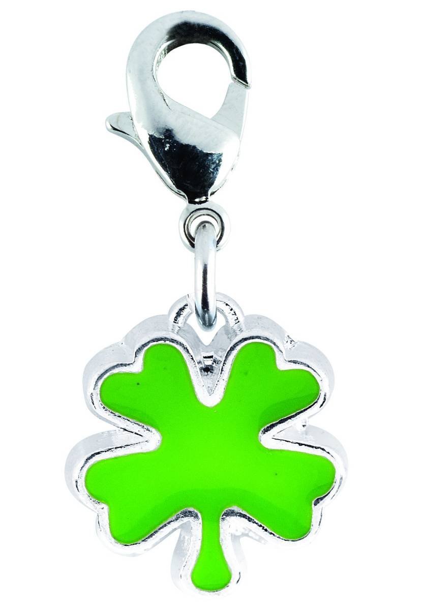 Clover Enamel Dangle - $2.42