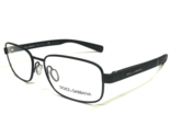 Dolce &amp; Gabbana Eyeglasses Frames DG1281 1260 Matte Black Rectangular 53... - $126.01