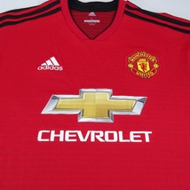 Adidas Manchester United 2018/2019 Home Jersey Size L Adult Long Sleeve ... - £22.74 GBP