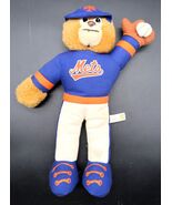 Vintage New York Mets Baseball Stuffed Teddy Bear Figure by Good Stuff C... - €12,97 EUR