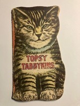 Topsy Tabbykins Children&#39;s Book Cat Stories Saalfield NY Published  1917 - £24.22 GBP