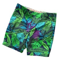 Opposuits Jungle Print Shorts Men&#39;s 38 Flat Front Tropical Plant Print N... - £13.11 GBP