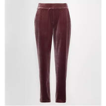 Loft Pull-On Slim Velvet Pants | Bronze, Sz Large Nwt - £29.41 GBP