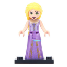 Rapunzel Disney Princess Mini-Doll Lego Compatible Minifigure Blocks Toys - £2.36 GBP