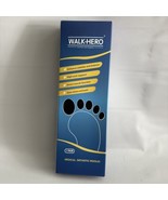 Walk Hero Medical Orthotic Insoles Inserts Comfort Support Men 9-9.5 - £14.68 GBP