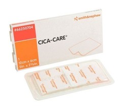 Cica-Care Silicone Gel Sheet Scar Gel Treatment/Reduction 6cm x 12cm x1 - £27.42 GBP