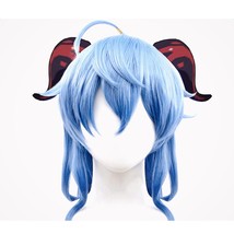 Genshin Impact Ganyu Cosplay Wig,  Ganyu Cosplay horns, Genshin impact c... - £54.27 GBP