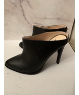 Signature Womens Black Stiletto Heels Booties Sleek Slip on Size 8.5 - $376.33 MXN