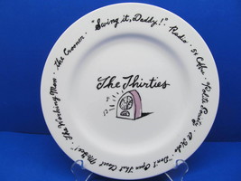 Pottery Barn Millennium Plates Through The Years Collectors Full Set of 12 - £55.15 GBP