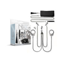 Nixie Metal Bondage 8-Piece Kit Silver - £41.52 GBP