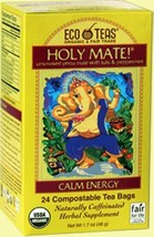 Eco Teas Organic Teas Holy Mate! Unsmoked Yerba Mate with Tulsi 24 tea bags - £9.10 GBP