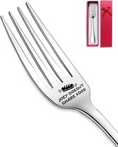 Joey Doesn&#39;t Share Food Fork Funny Engraved Stainless Steel Fork Kitchen Dinner  - £23.95 GBP