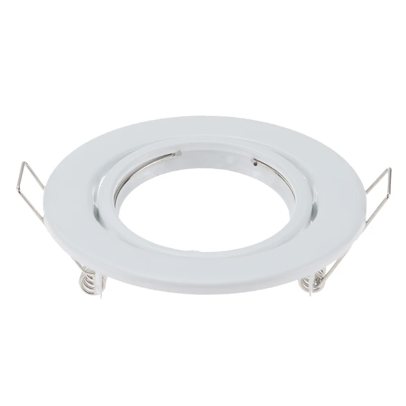 Ing round led downlight light holder gu10 fitting fixture frame spot light bracket mr16 thumb200