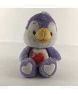 Care Bears Cousins Cozy Heart Penguin 13&quot; Plush Stuffed Vintage 1984 Ken... - $101.48 CAD