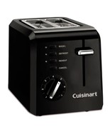 Cuisinart CPT-122BK 2 Slice Compact Plastic Toaster-Black - €29,98 EUR