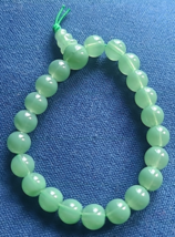 Green Beaded Stretchy Bracelet Outer Banks Show Lilly Tomlin Cute Access... - $10.99