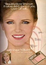 1984 Cover Girl Cosmetics Cheryl Tiegs Print Advertisement Vintage Ad VT... - $7.41