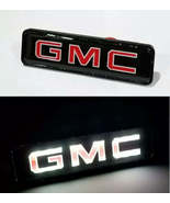 GMC Logo LED Light Car Front Grille Badge Illuminated Decal Sticker - $12.00