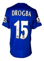 Didier Drogba Signed Chelsea FC Centenary Soccer Jersey BAS - $320.09