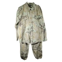 Praire Ghost Camo Hunting Shirt Cargo Pants Mens XL 41x32 Outdoor Full Outfit - £70.64 GBP