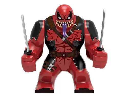 Venompool Big Marvel Comic Deadpool Venom Minifigure