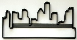 Houston Texas City Skyline Skyscraper Buildings Horizon Cookie Cutter USA PR2957 - $3.99