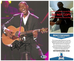 Brian McKnight singer songwriter signed 8x10 photo Beckett COA proof autographed - £84.05 GBP