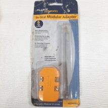 Fluke Networks 10220100 6-Wire In-Line Modular Adapter New/unused - £24.72 GBP