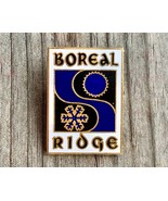 1980&#39;s BOREAL RIDGE Vintage Ski Pin Skiing Travel Lake Tahoe CA Donner S... - £25.17 GBP